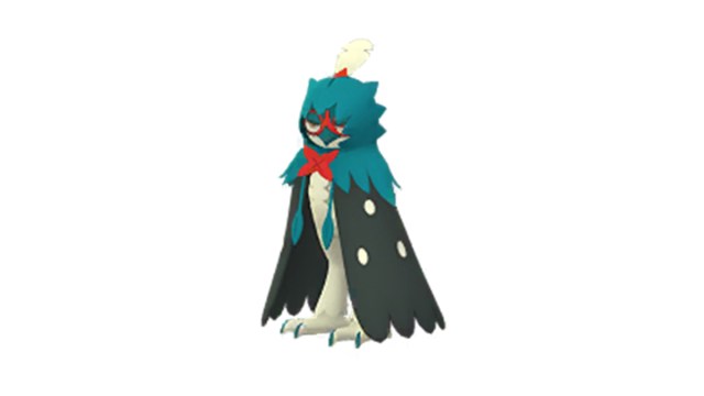 Shiny Decidueye Pokémon Go model