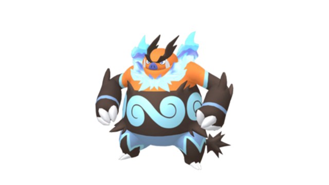 Shiny Emboar Pokémon Go model