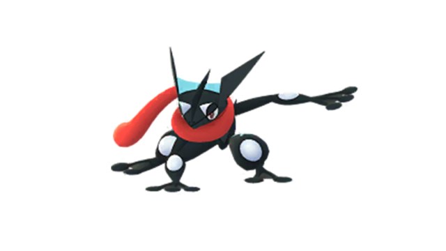 Shiny Greninja Pokémon Go model