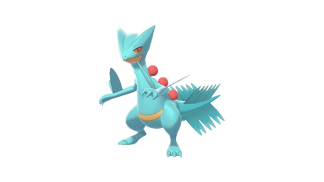 Shiny Sceptile Pokémon Go model