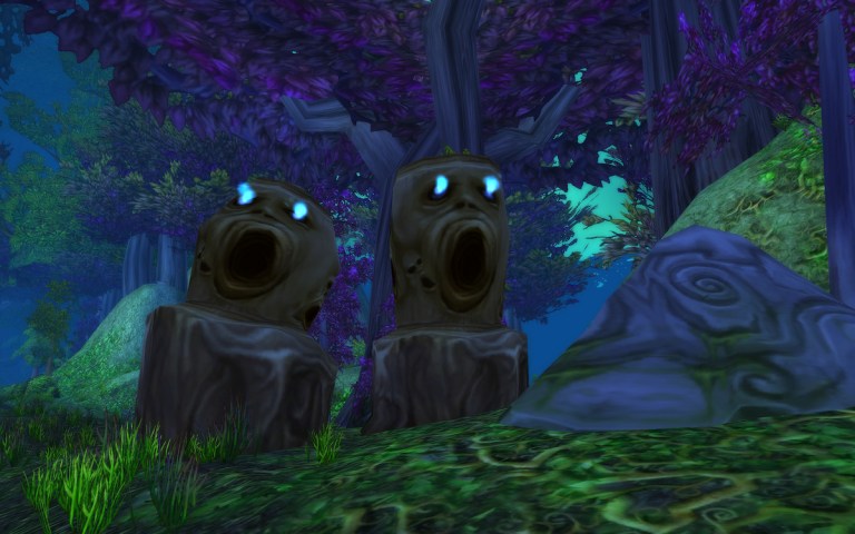 Statues in Ashenvale in WoW Classic Season of Discovery