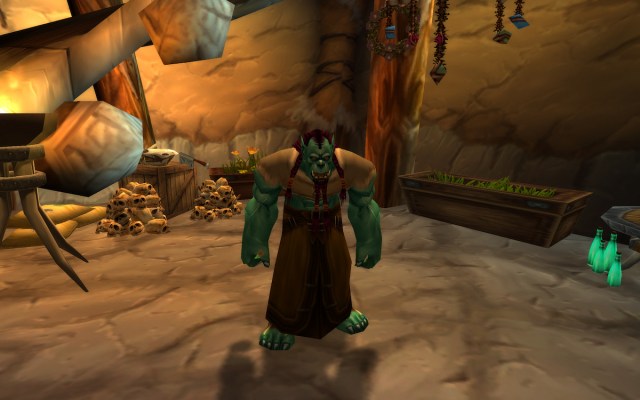 Orc reagent vendor in Orgrimmar in WoW Classic