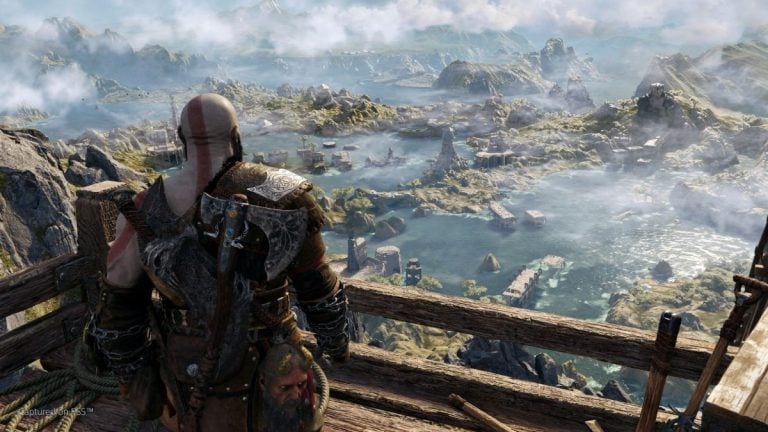 kratos in god of war ragnarok