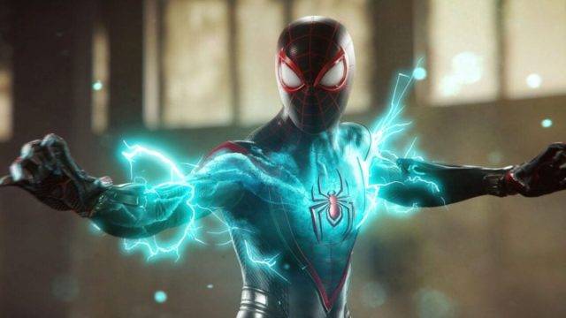 miles morales using powers in spider-man 2