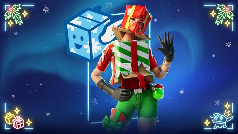 Holiday Boxy in Fortnite.