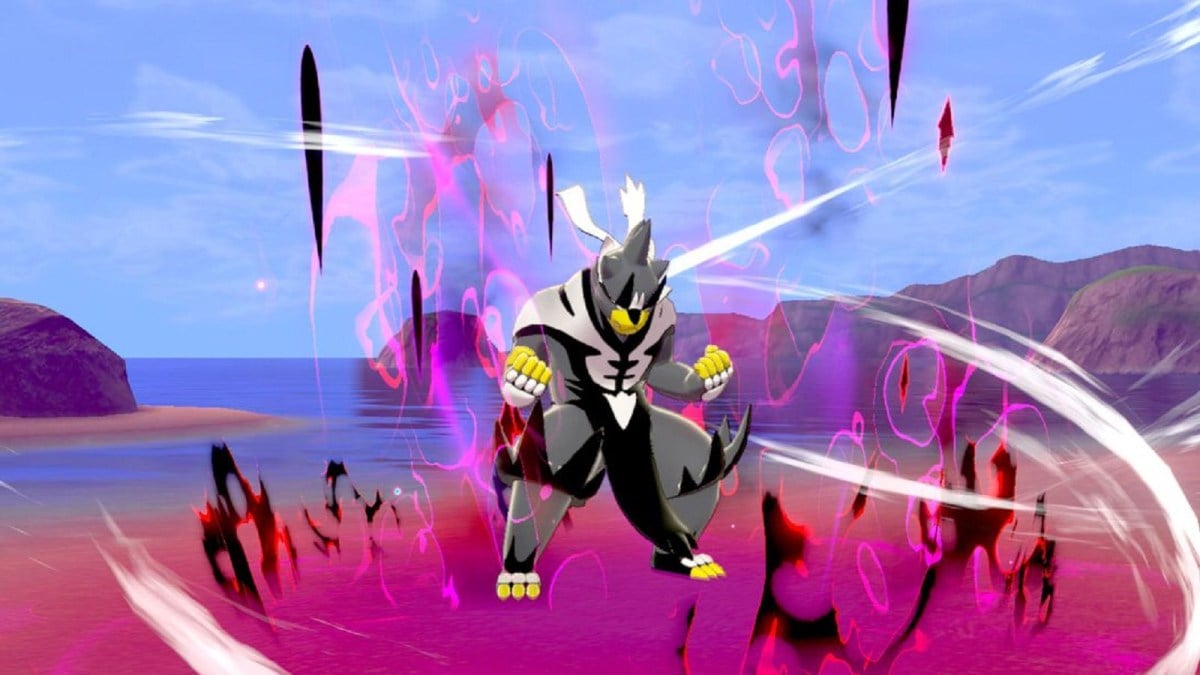 Pokemon Sword & Shield Isle of Armor Urshifu Single Strike Style charging up attack