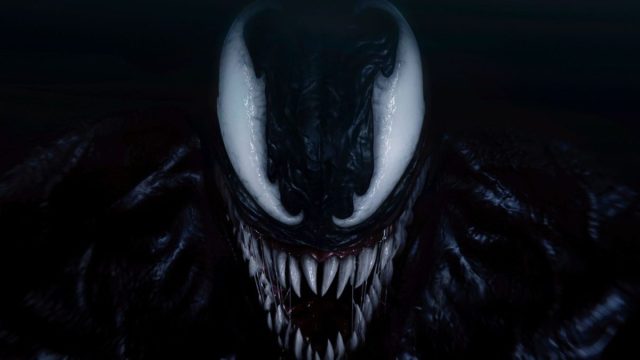 close up on venom in spider-man 2