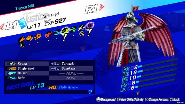 All Persona stats in Persona 3 Reload