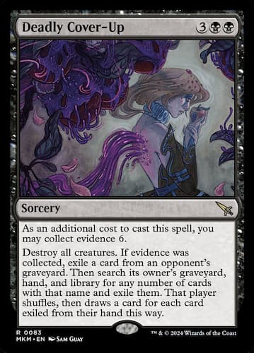 Magical spell getting put on a woman in Ravnica