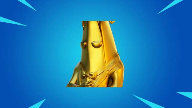 Golden Agent Peely in Fortnite