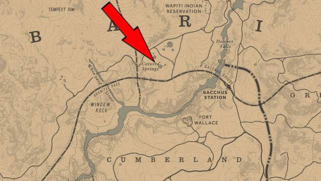 Where to find Jack Hall Gang Treasure Location 2 in Red Dead Redemption 2