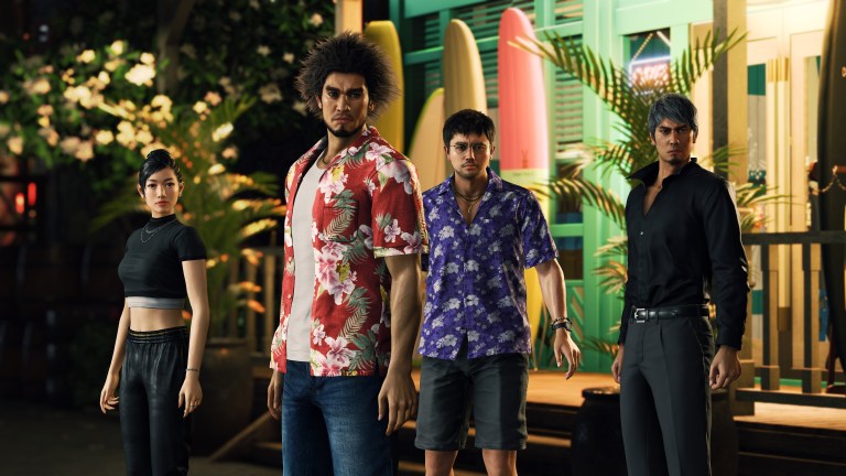 Like a Dragon: Infinite promotional image showing several playable characters.