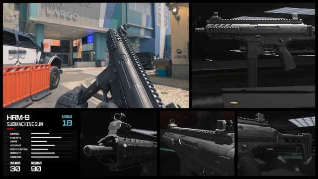 HRM-9 new SMG in MW3 season one reloaded