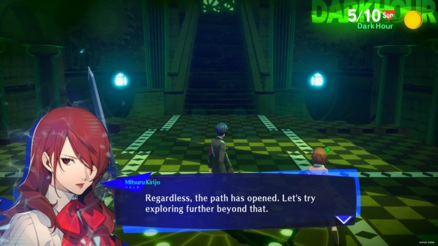Mitsuru pointing out the obvious again