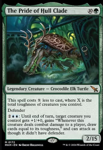 Crocodile Elk Turtle in the woods of Ravnica