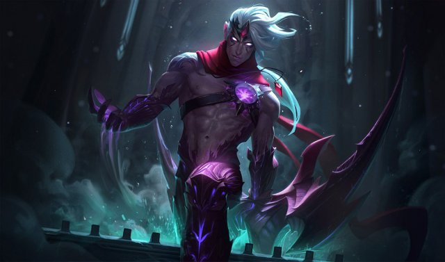 Base splash art for League of Legends champion Varus.