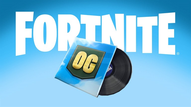 Fortnite wallpaper with the OG logo