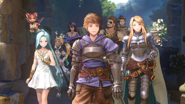 Granblue Fantasy Relink party main cast