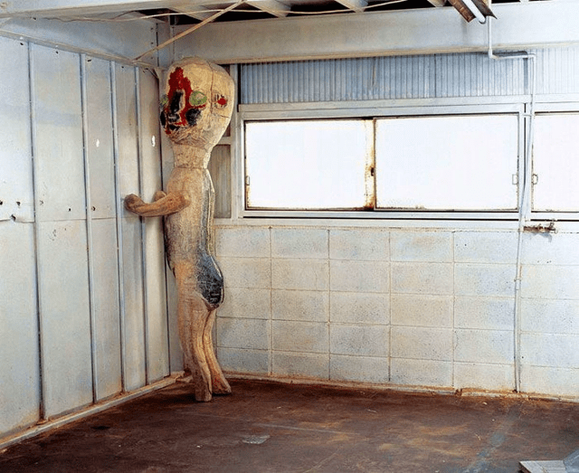 A render of SCP-173 from the SCP collection of stories.