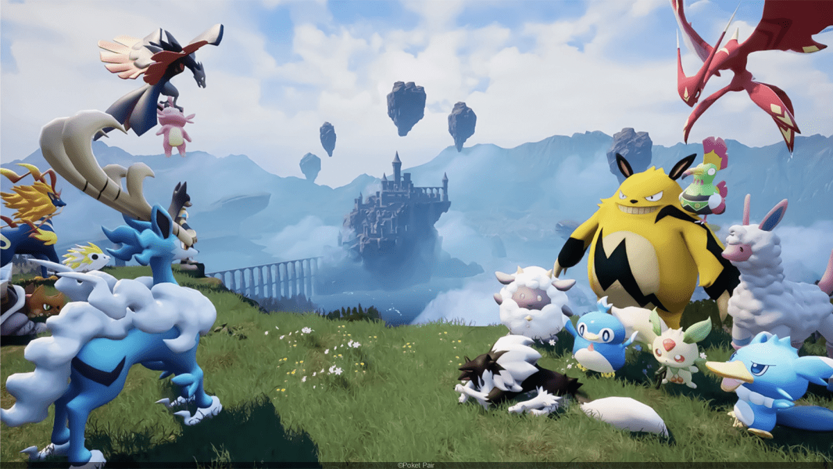 Two groups of Pals facing each other.