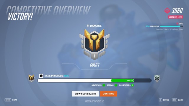 OW2 new competitive play progression in season 9