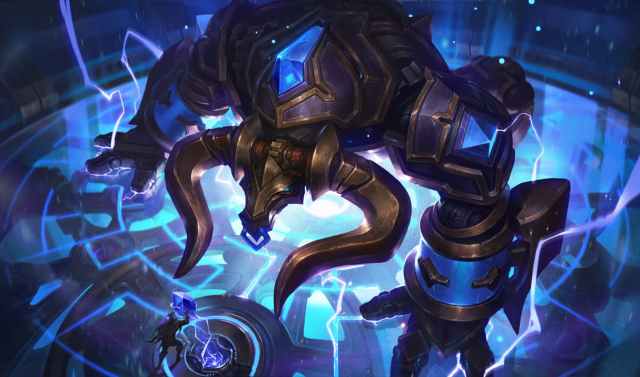 Hextech Alistar skin in League of Legends