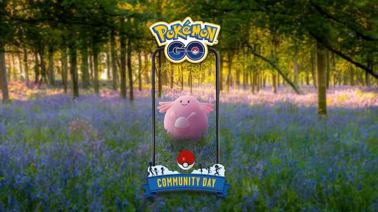 Chansey in the spotlight for a Community Day event.