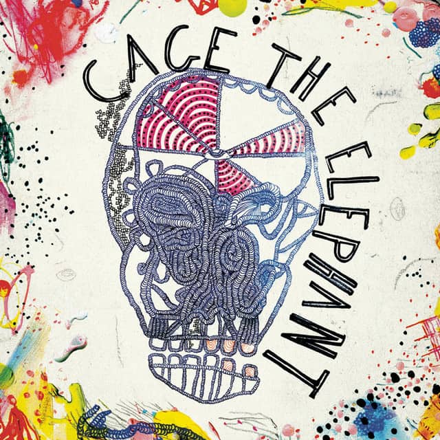An image of the Ain't No Rest For The Wicked cover art, a song that is in Fortnite Festival. This art showcases a deconstructed skull. 