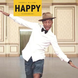 An image from Fortnite Festival of the song Happy, which feature Pharrell Williams in a white t shirt. 