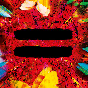 An image of the Shivers cover art, a song in Fortnite Festival. This cover has a red background with a blakc equals sign. 