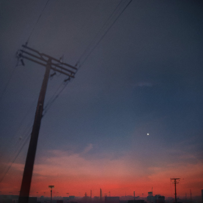 An image from Fortnite Festival of the Timeless cover art, a photograph of power lines. 
