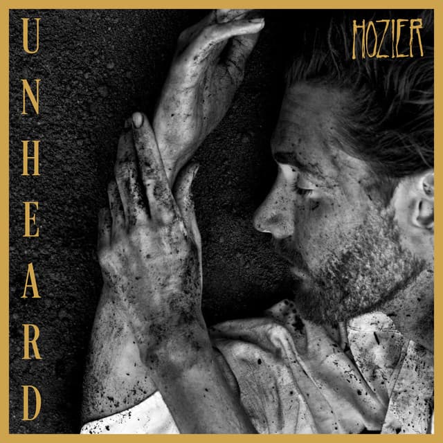 An image of the cover to Too Sweet by Hozier, a song in Fortnite Festival. This features Hozier in black and white laying in the dirt. 