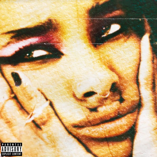 An image of the Transparent Soul cover art from Fortnite Festival, a close up shot of Willow Smith. 