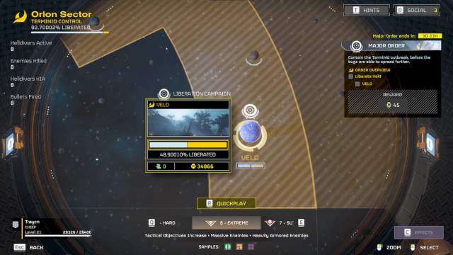 How to liberate Veld in Helldivers 2