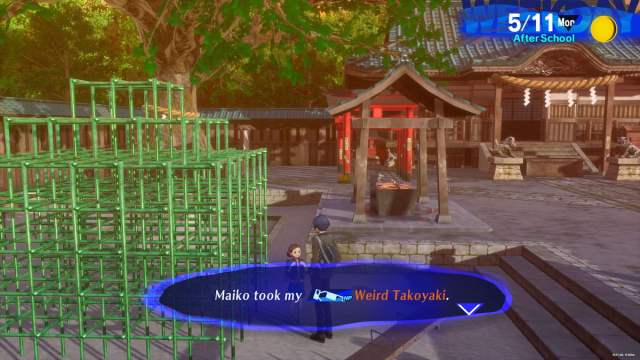 How to find Takoyaki location in Persona 3 Reload