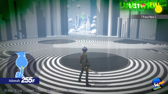 An image of the Adamah block in Persona 3 Reload.
