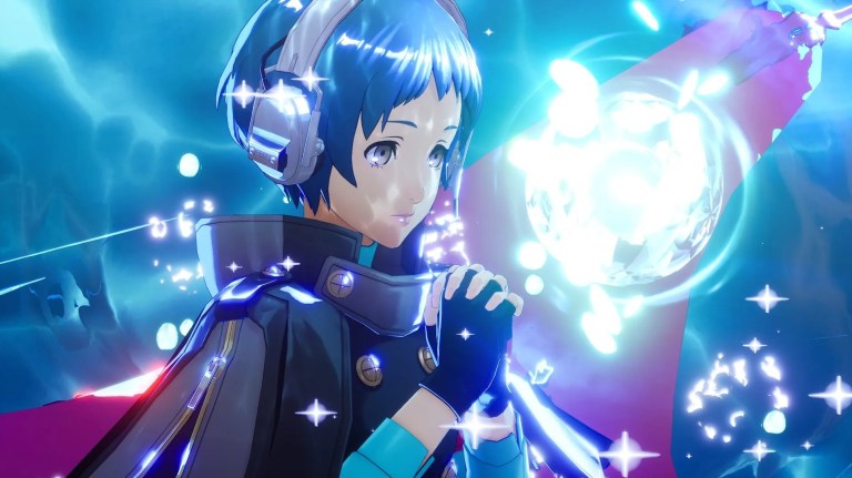 Persona 3 promotional image showing Fuuka.