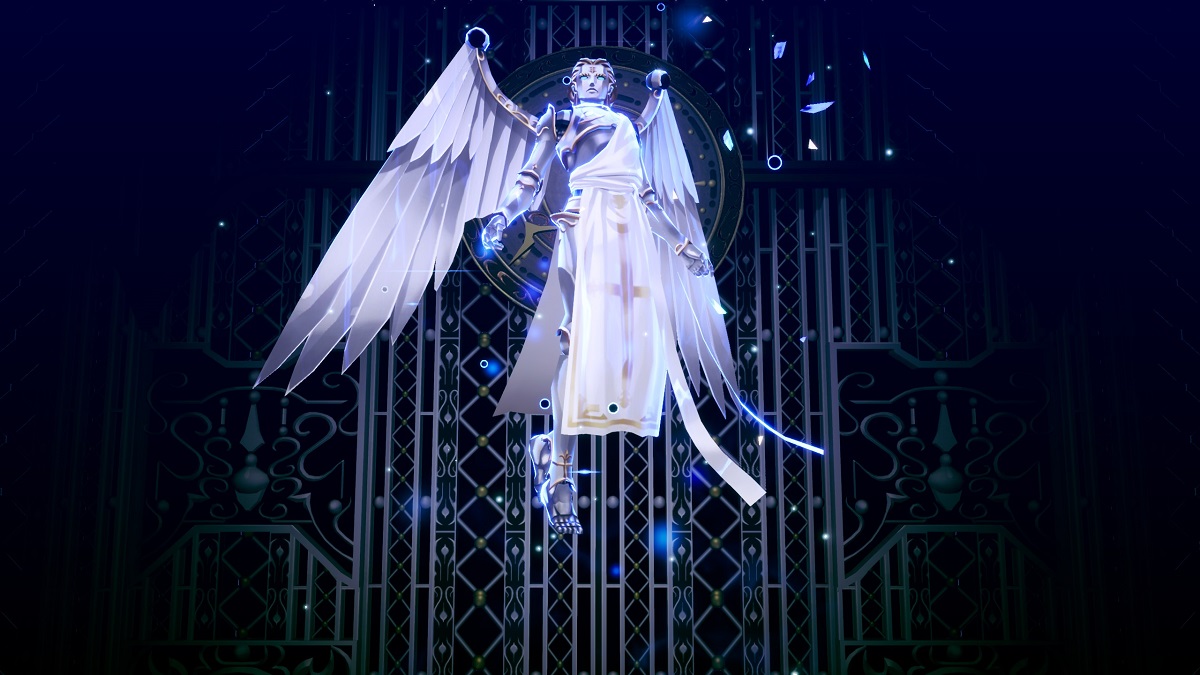 An image of Metatron being summoned in Persona 3 Reload.