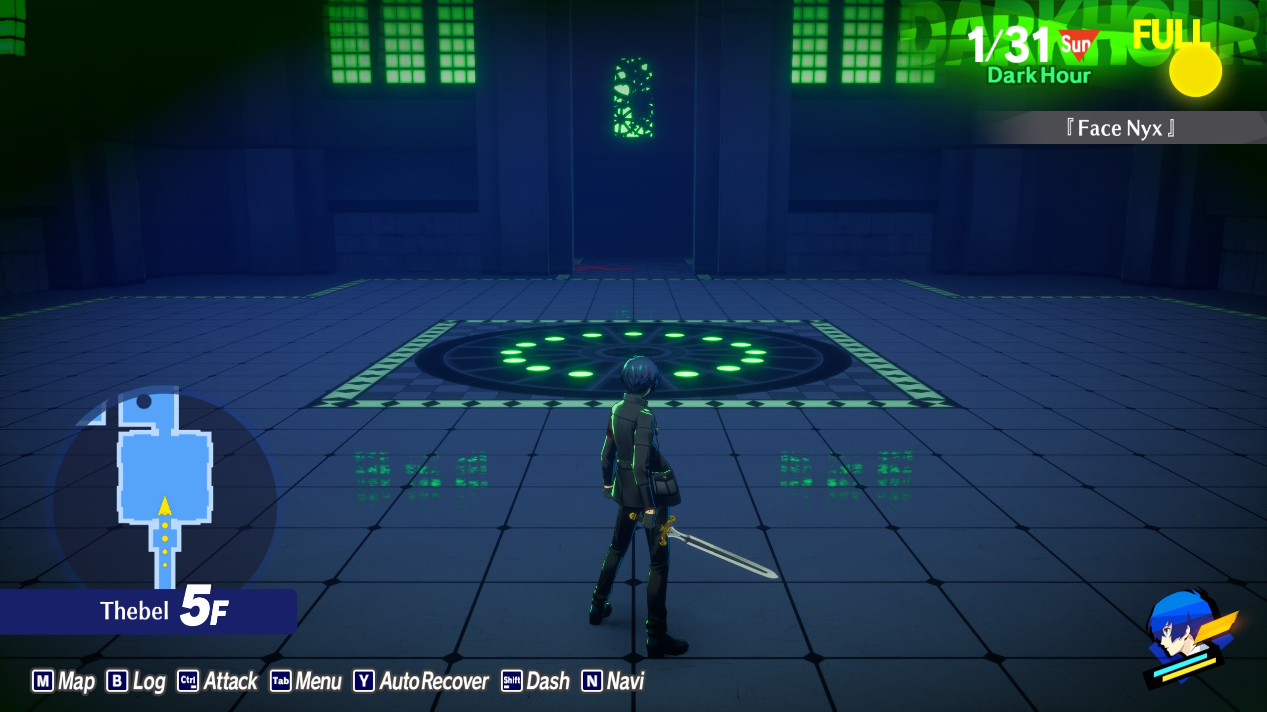 An image of the Thebel block in Persona 3 Reload.