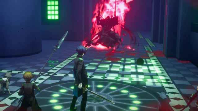 The Reaper is approaching the party in Persona 3 Reload