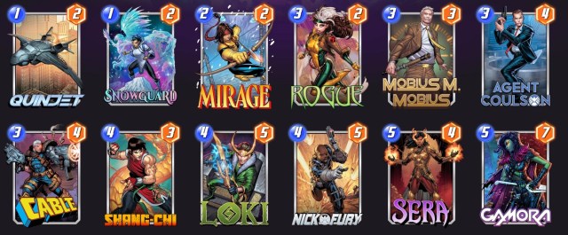 Marvel Snap Loki deck