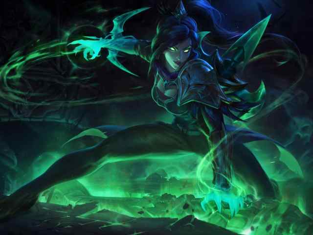 Soulstealer Vayne skin in League of Legends