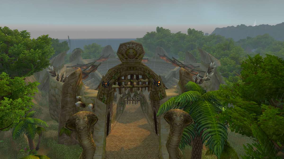 Gurubashi Arena in Stranglethorn Vale