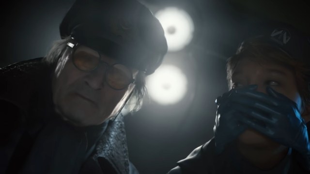 Death Stranding 2 George Miller character with Fragile in operating room