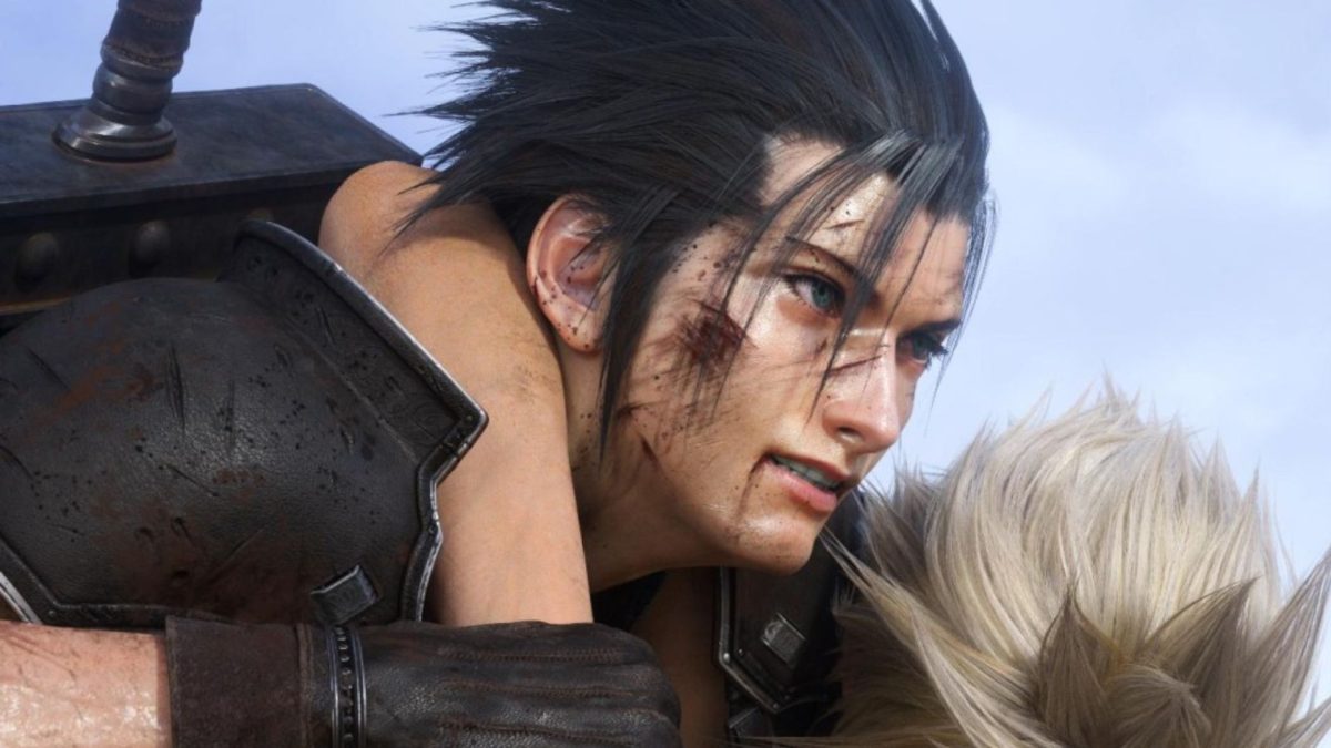 zack holding cloud in final fantasy 7 rebirth