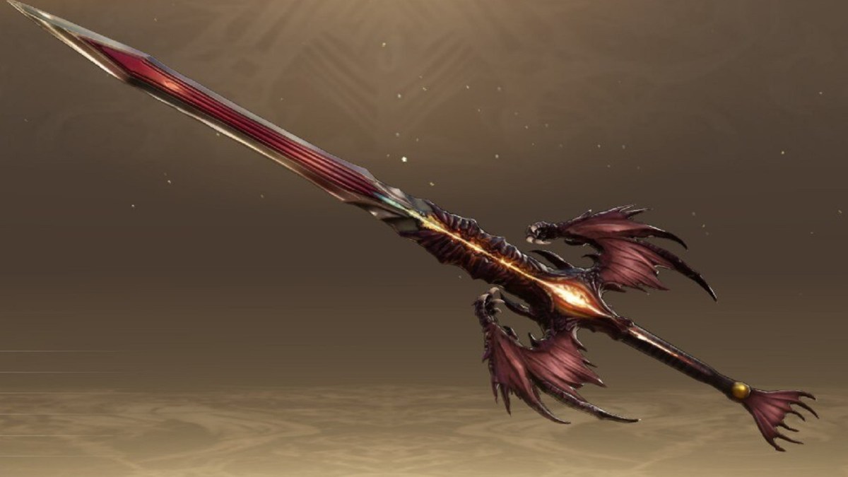 Granblue Fantasy Relink Sword of Bahamut weapon