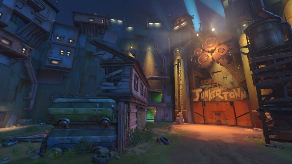 New Junkertown first checkpoint in OW2 season 9.