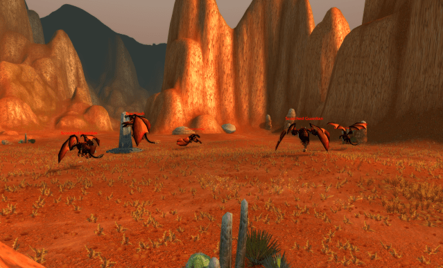 Hematus and Blacklash in the Badlands in WoW Classic