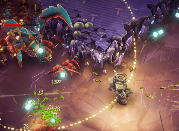 A screenshot of Enor Pearl in Deep Rock Galactic: Survivor.