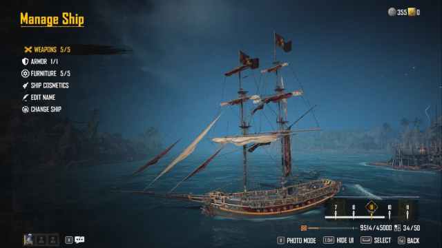 Brigantine ship overview